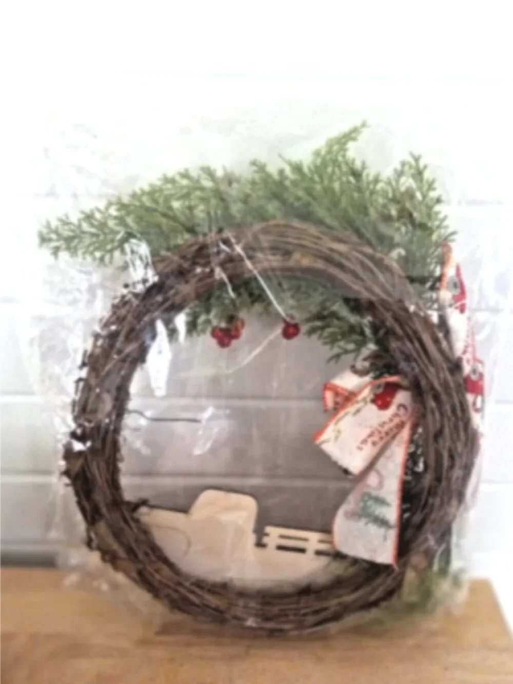 Red Truck Christmas Wreath 15